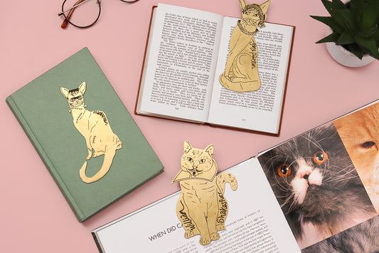 Which of our Literary Cat bookmarks is the right one for you?