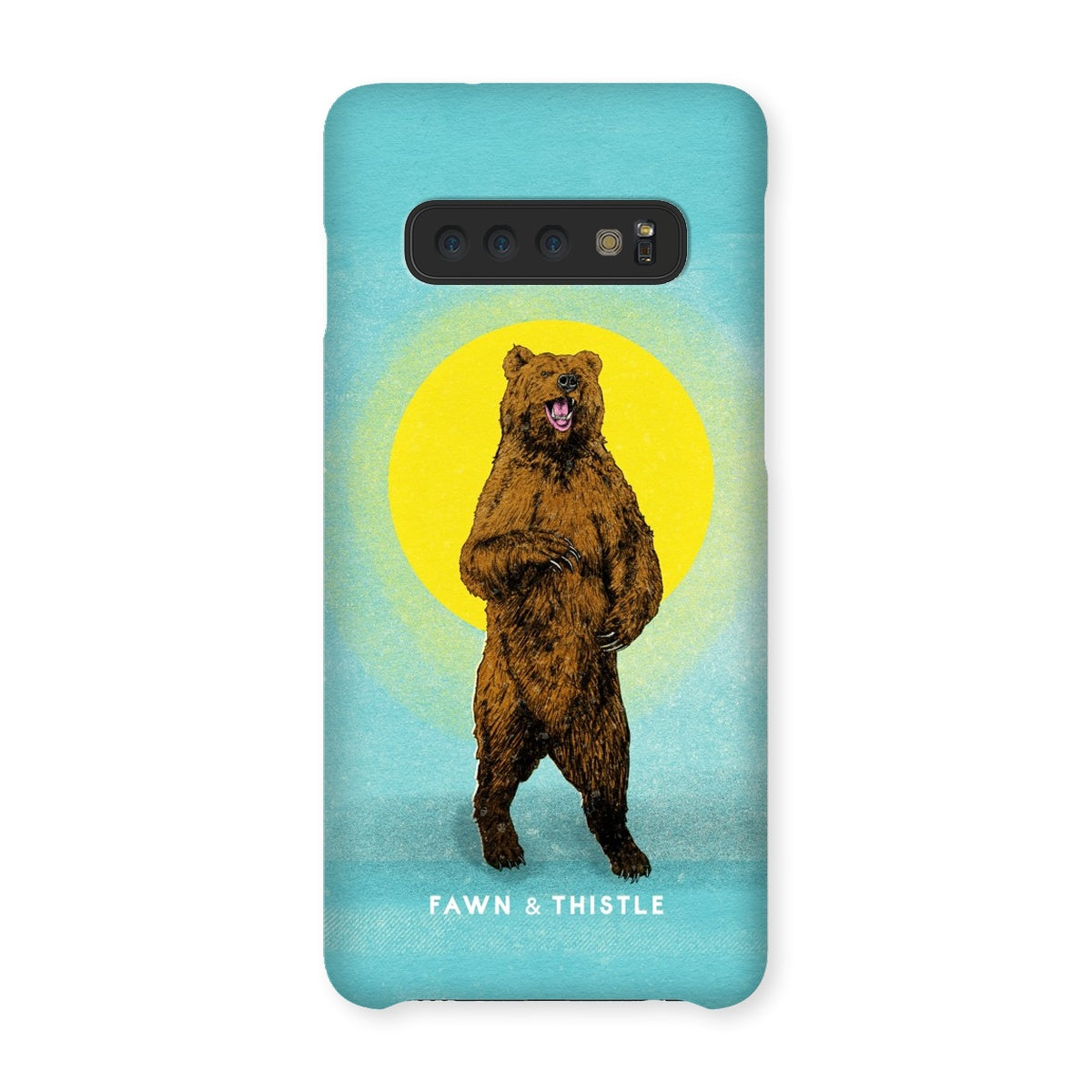 Papa Bear Riso Phone Case