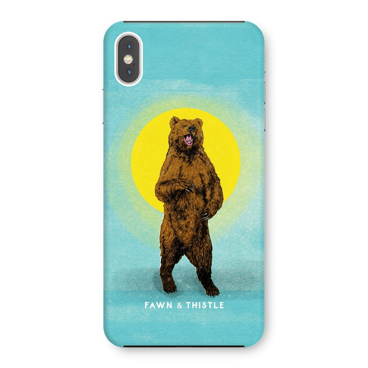 Papa Bear Riso Phone Case