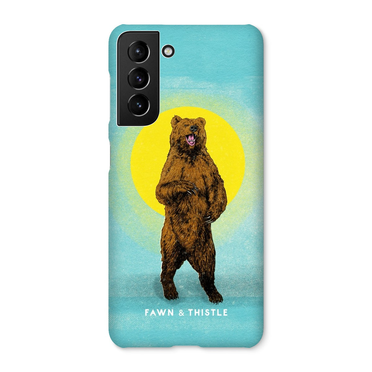 Papa Bear Riso Phone Case