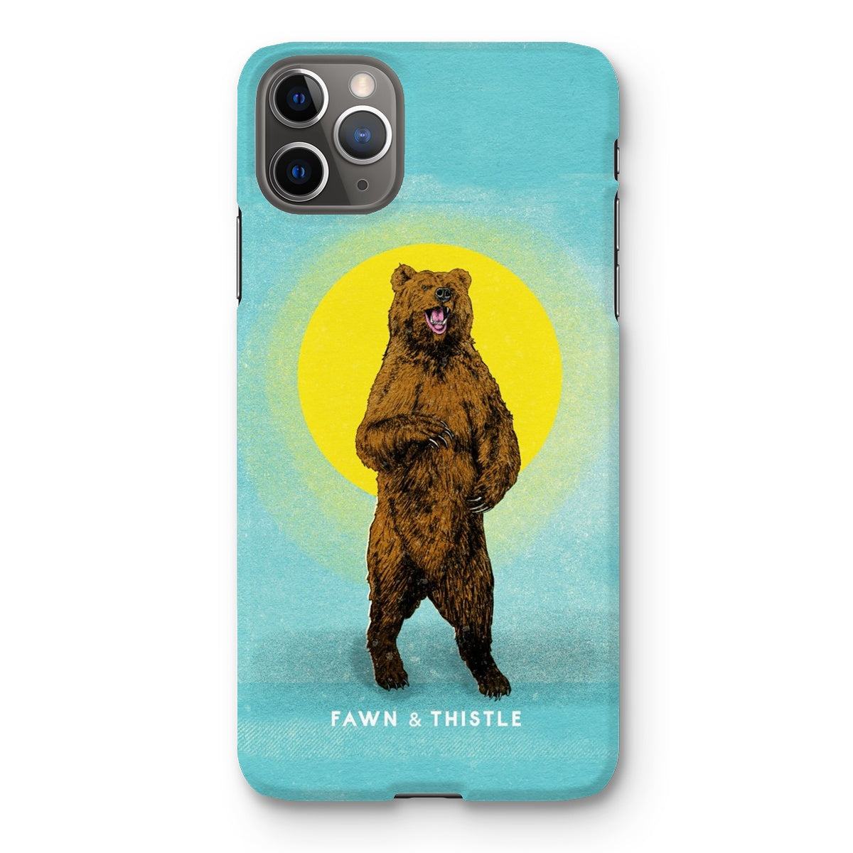 Papa Bear Riso Phone Case