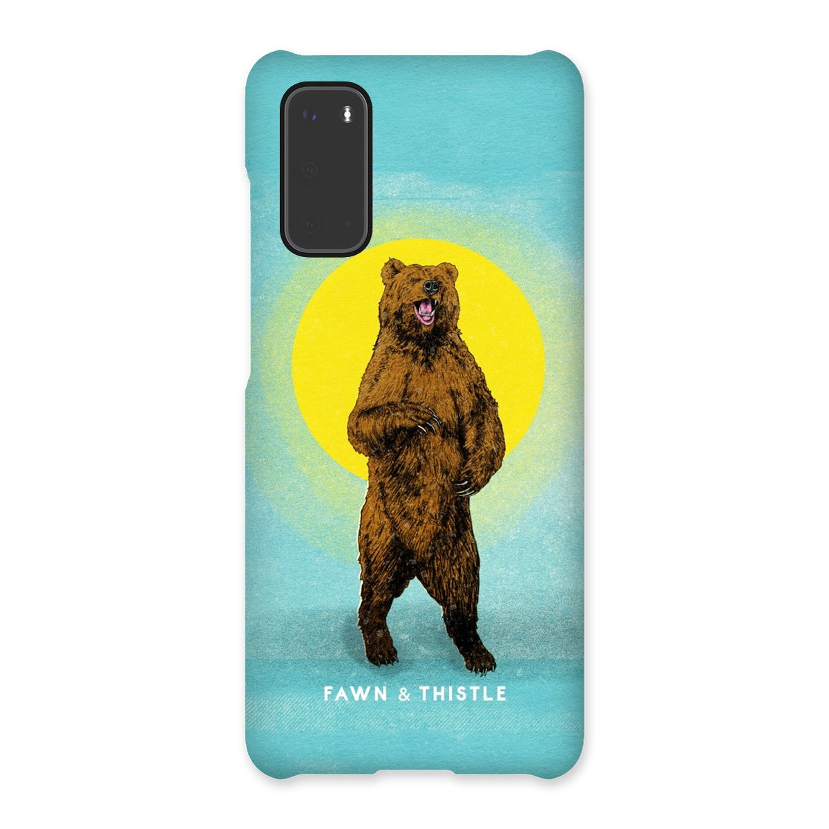 Papa Bear Riso Phone Case