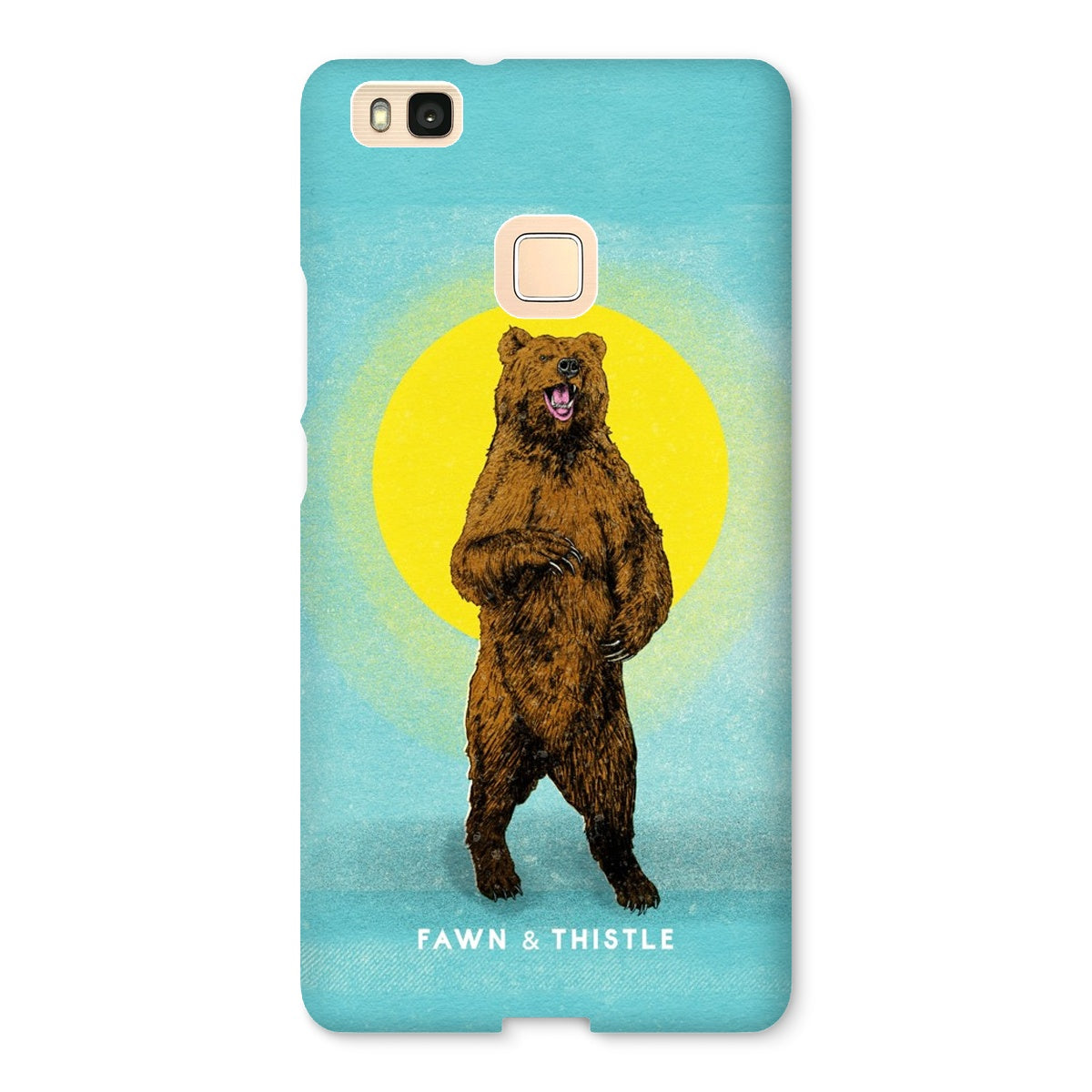 Papa Bear Riso Phone Case