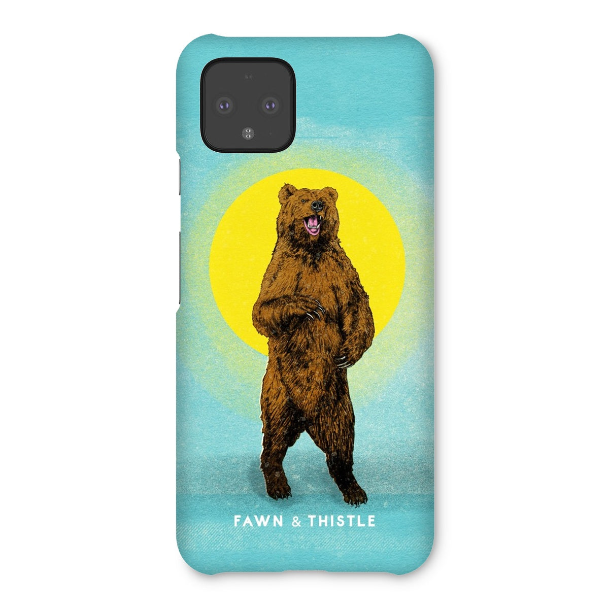 Papa Bear Riso Phone Case