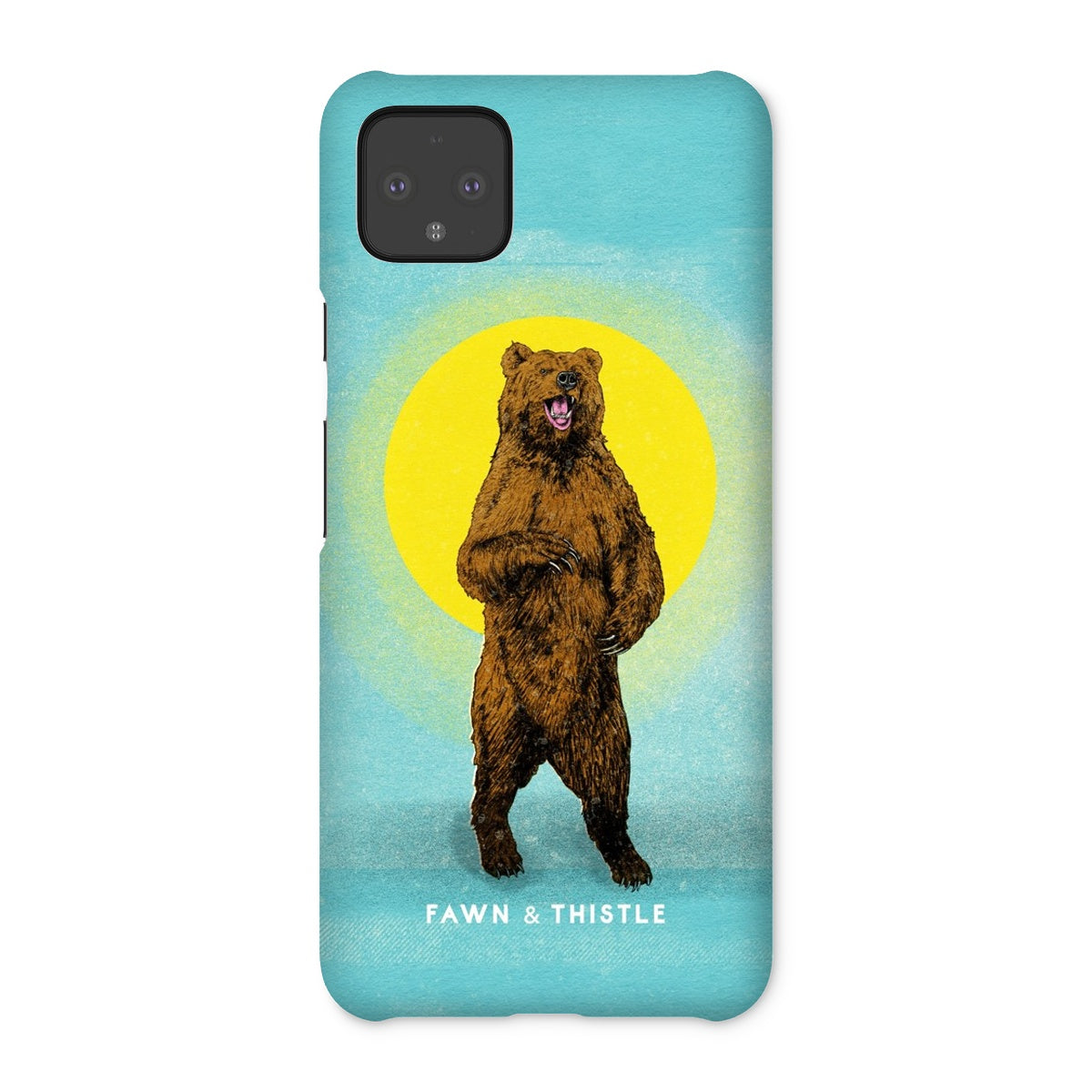 Papa Bear Riso Phone Case