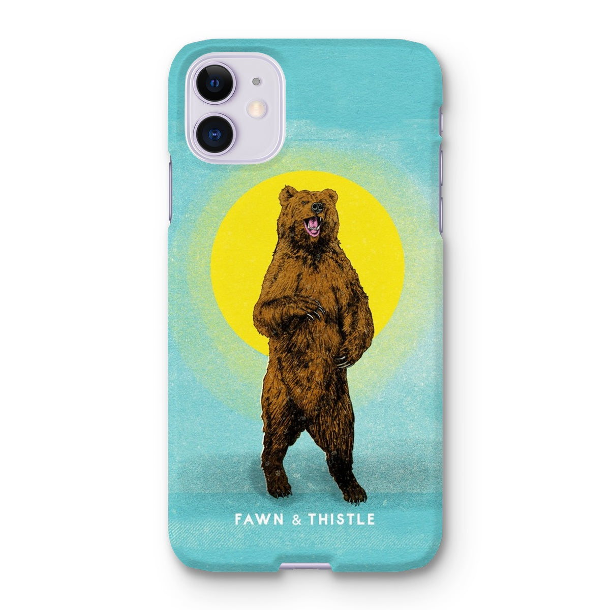 Papa Bear Riso Phone Case