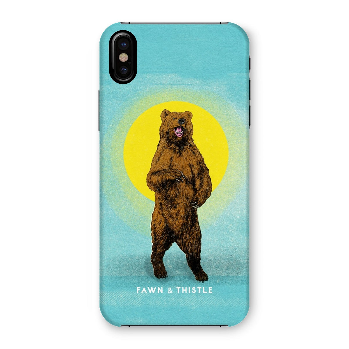 Papa Bear Riso Phone Case