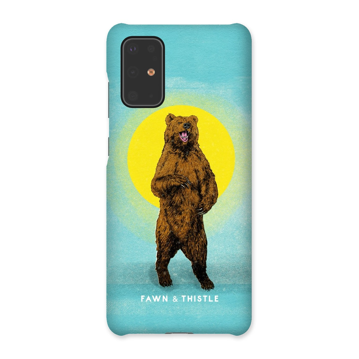 Papa Bear Riso Phone Case