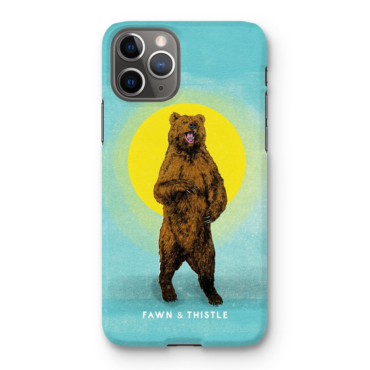 Papa Bear Riso Phone Case