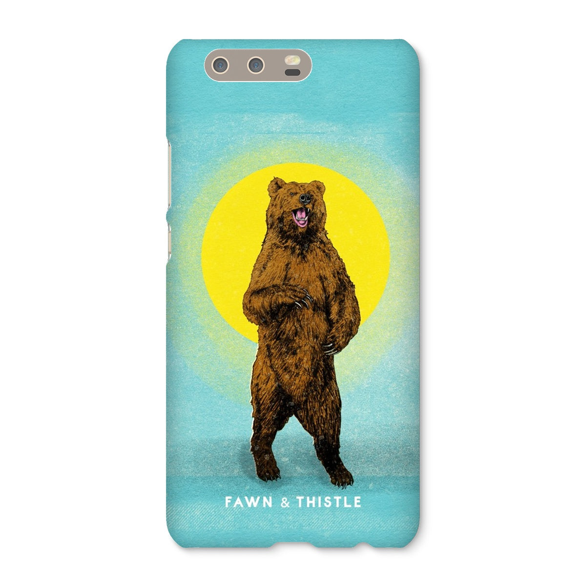 Papa Bear Riso Phone Case