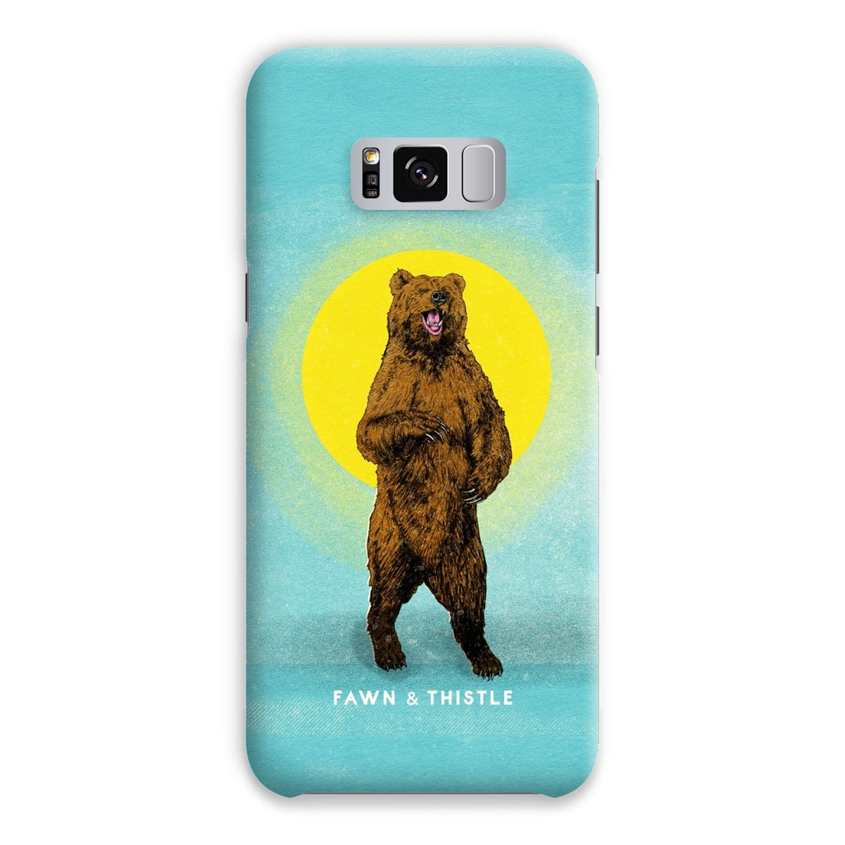 Papa Bear Riso Phone Case